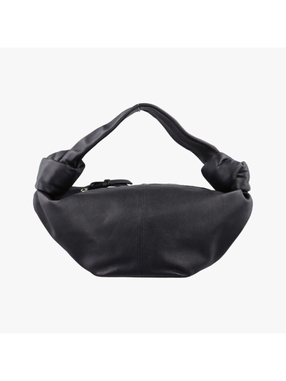 Bottega Veneta Double Knot Mini Black Lambskin Handbag